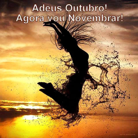 Adeus Outubro! Agora vou Novembrar!