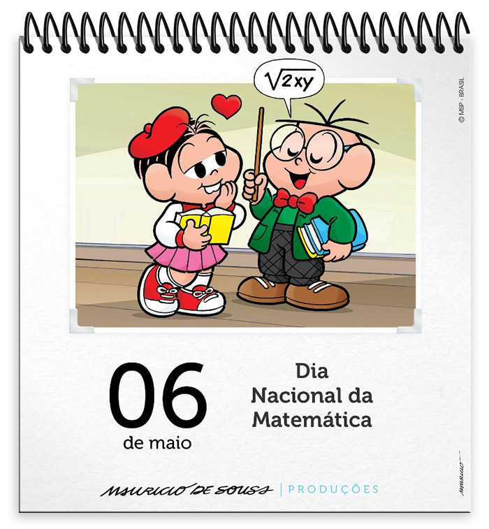 06 de Maio Dia Nacional da Matemática.