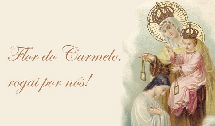 Nossa Senhora do Carmo Flor do Carmelo, rogai por nós!