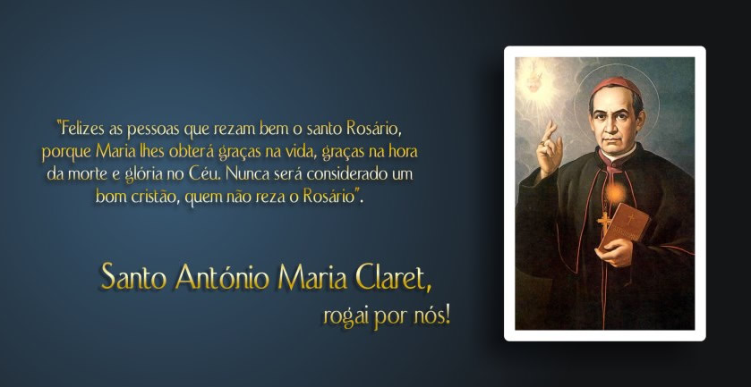 Felizes as pessoas que rezam bem o Santo Rosário, porque Maria lhes...