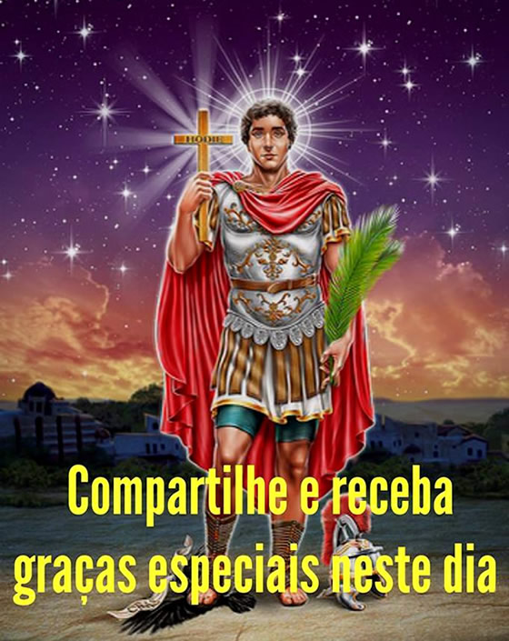 Compartilhe e receba graças especiais neste dia