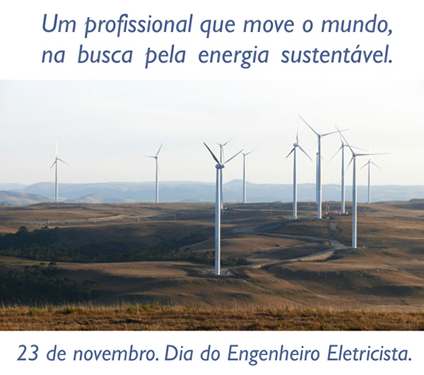Um profissional que move o mundo, na busca pela energia sustentável...