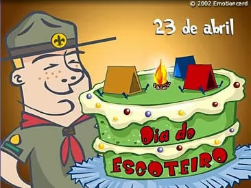 23 de abril Dia do Escoteiro