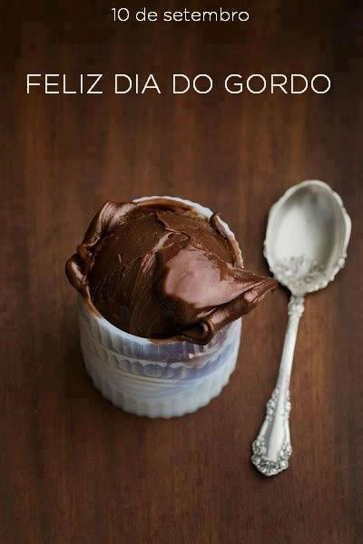 10 de setembro Feliz Dia do Gordo