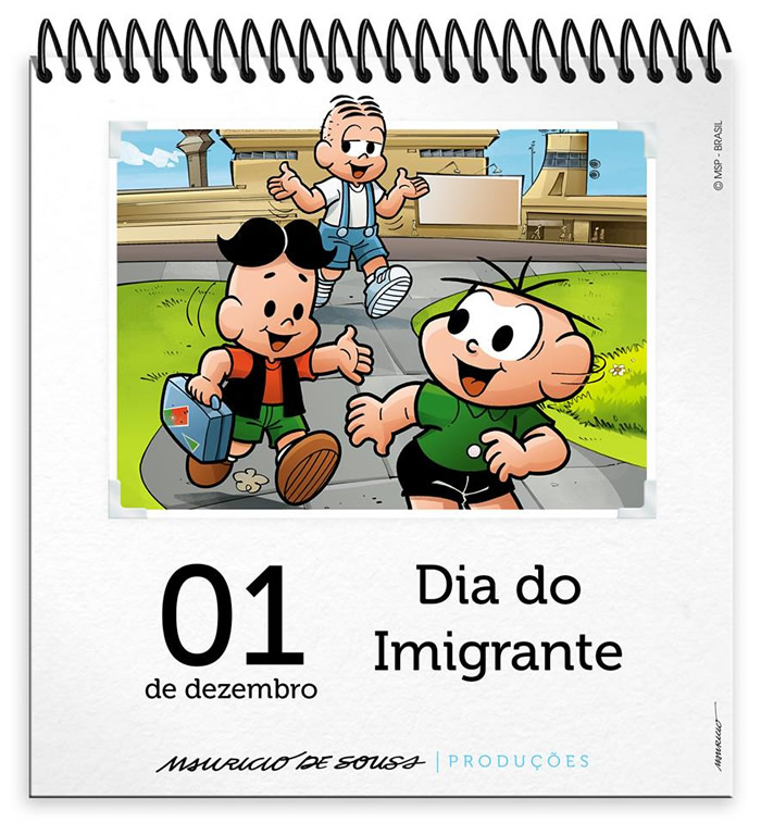 01 de Dezembro - Dia do Imigrante
