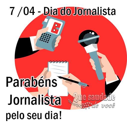 Dia do Jornalista imagem