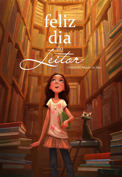Feliz Dia do Leitor O Estranho Mundo de Ann