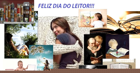 Feliz Dia do Leitor!