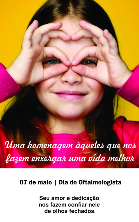 Uma homenagem àqueles que nos fazem enxergar uma vida melhor. 07 de...