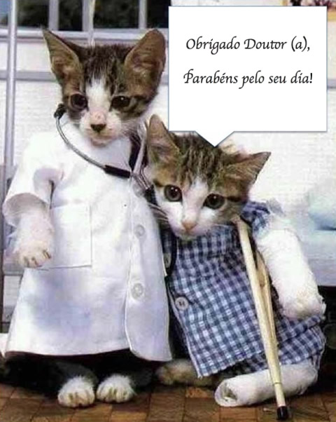 Obrigado Doutor (a), Parabéns pelo seu dia!