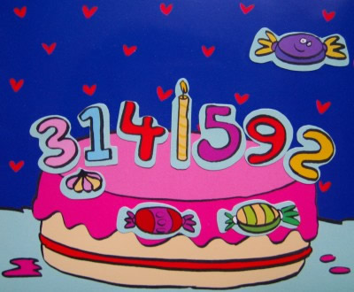 Dia do Pi - 14 de Março π 3,141592