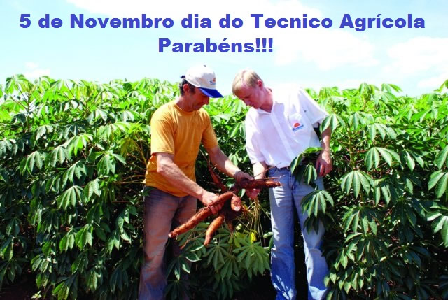 5 de Novembro. Dia do Técnico Agrícola. Parabéns!!!