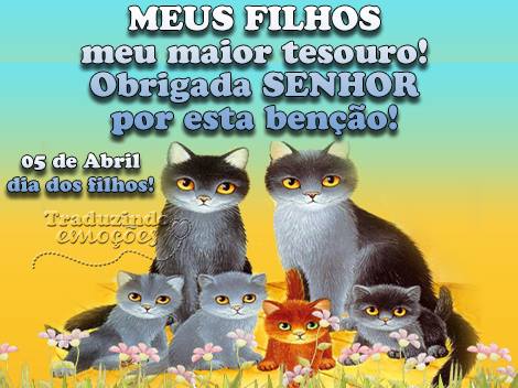 Meus filhos, meu maior tesouro! Obrigada, Senhor, por esta...