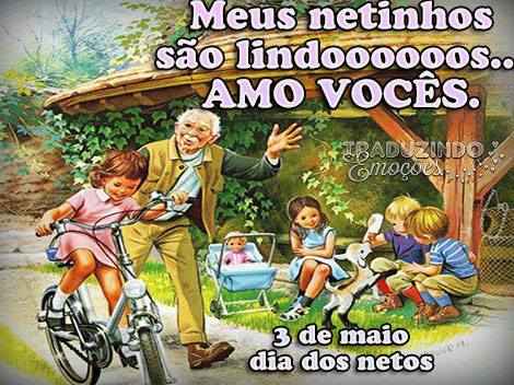 Meus netinhos sāo lindoooooos... Amo Vocês. 3 de maio, dia dos netos