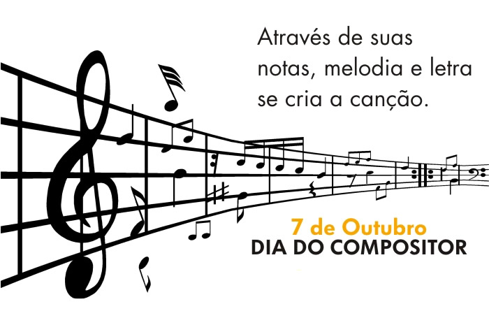 Através de suas notas, melodia e letra se cria a...