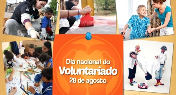 Dia Nacional do Voluntariado - 28 de Agosto