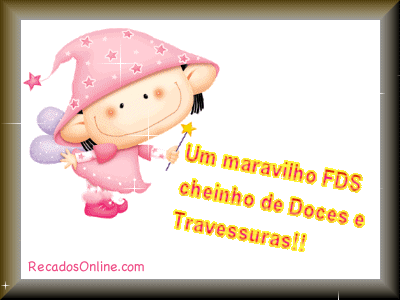 Um maravilhoso FDS cheinho de Doces e Travessuras!!