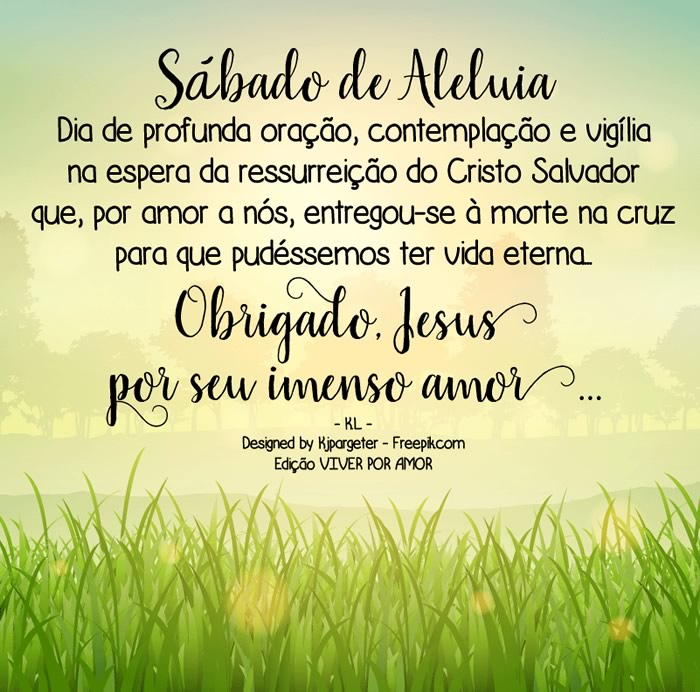 Sábado de Aleluia imagem