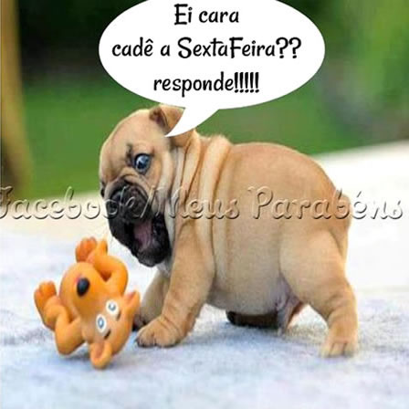 Ei cara, cadê a Sexta Feira?? Responde!!!!