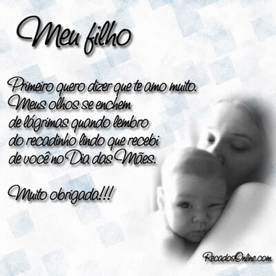 Meu filho, primei...