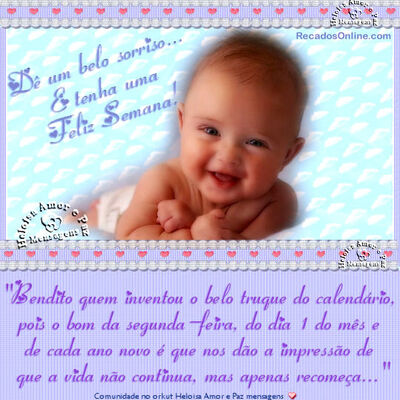 Dê um belo sorris...