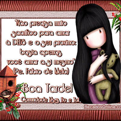 Não precisa muito...