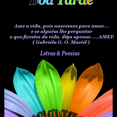 Boa Tarde Ame a...