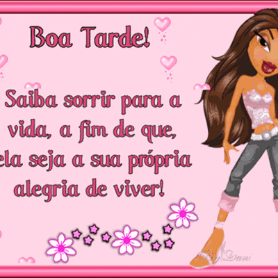 Boa tarde! Saiba...