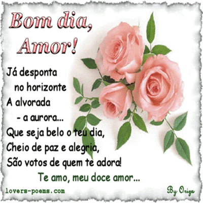 Bom dia, Amor!...