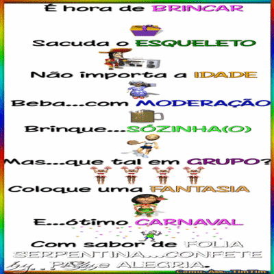 É hora de Brincar...