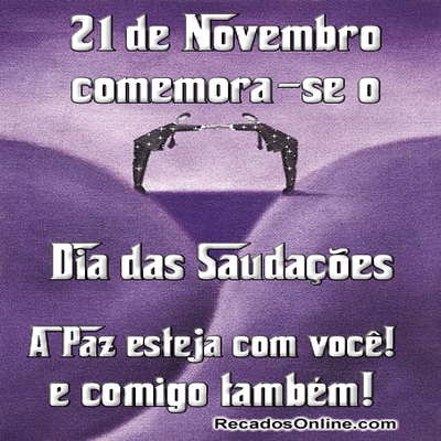21 de Novembro...