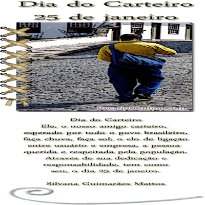 Dia do Carteiro...