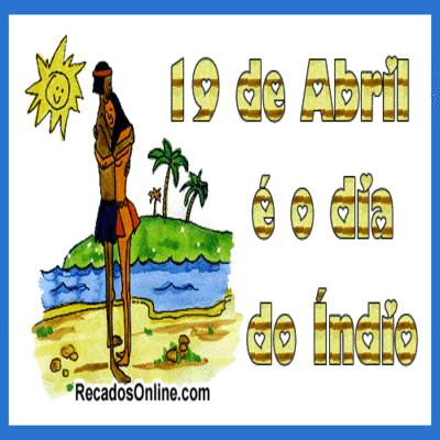 19 de abril é o...