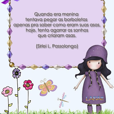 Quando era menina...