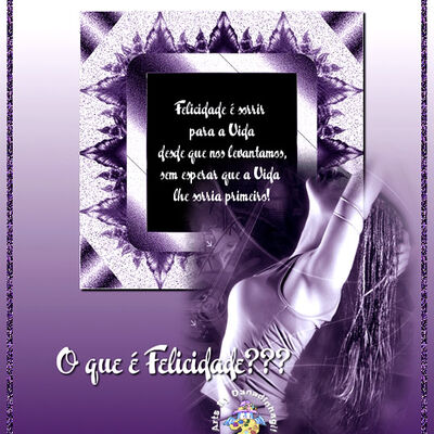 Felicidade é sorr...