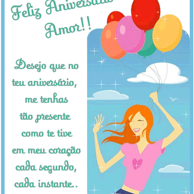 Feliz Aniversário...