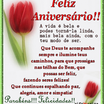 Feliz Aniversário...