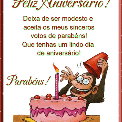 Feliz Aniversário...
