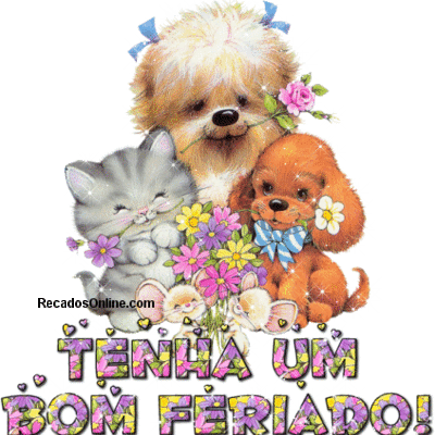 Tenha um bom feri...
