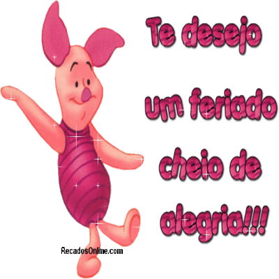 Te desejo um feri...