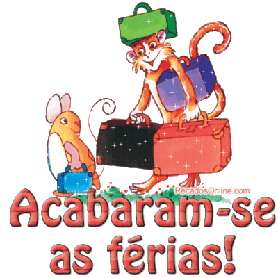 Acabaram-se as...