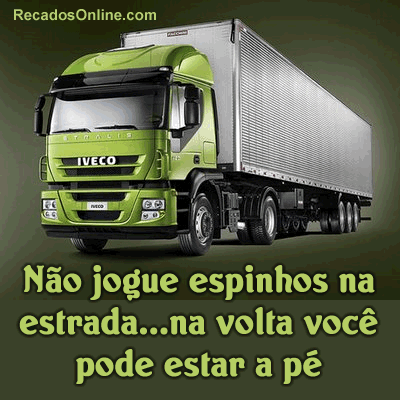 Não jogue espinho...