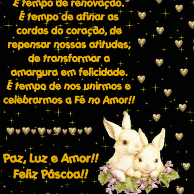 É tempo de renova...