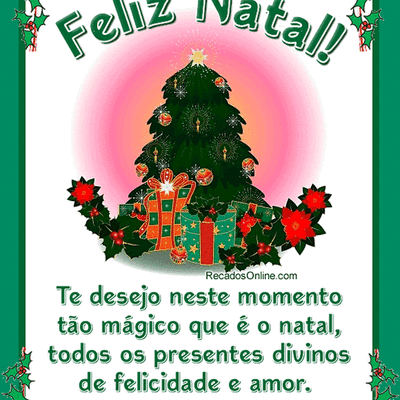 Feliz Natal! Te...
