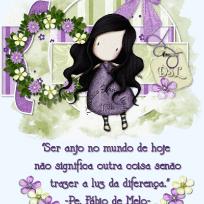 Ser anjo no mundo...