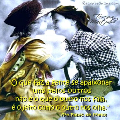 O que faz a gente...