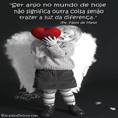 Ser o anjo no...