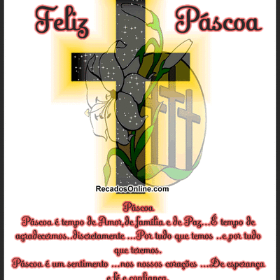 Feliz Páscoa Pásc...