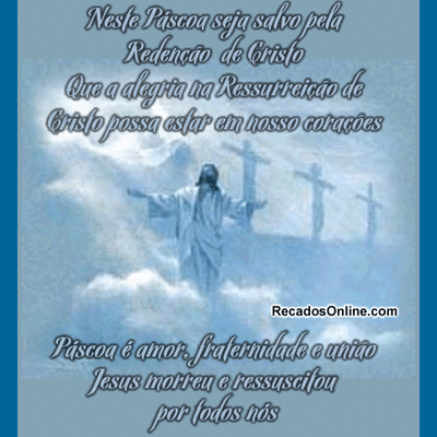 Nesta Páscoa seja...