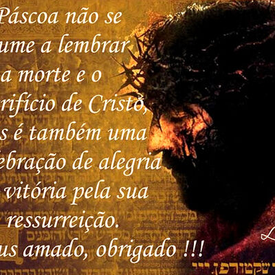 A Páscoa não se...